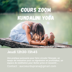Cours en ligne Kundalini Yoga