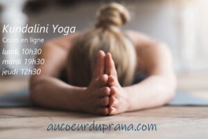 Cours de Kundalini Yoga sur Zoom