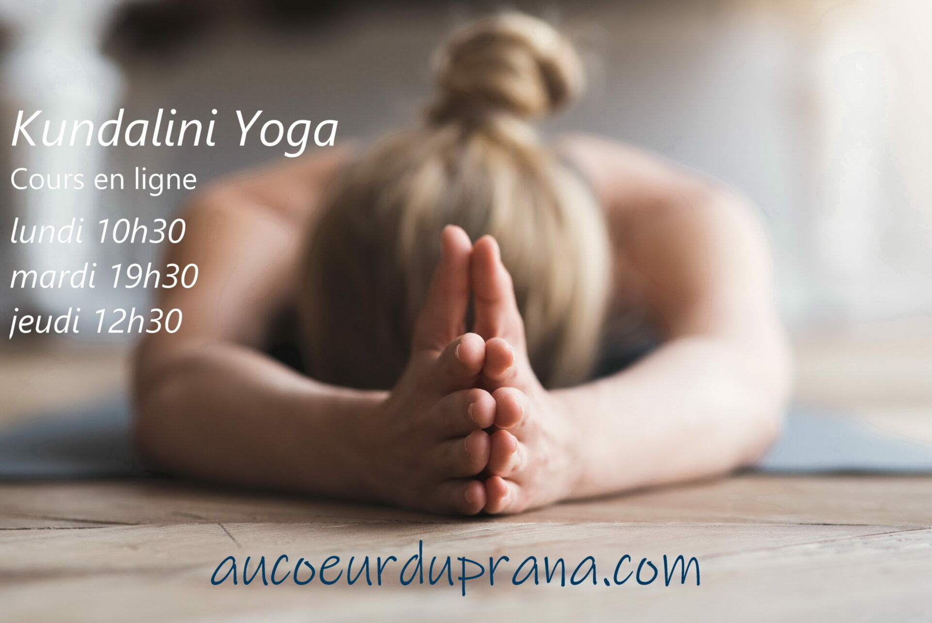 Cours de Kundalini Yoga sur Zoom