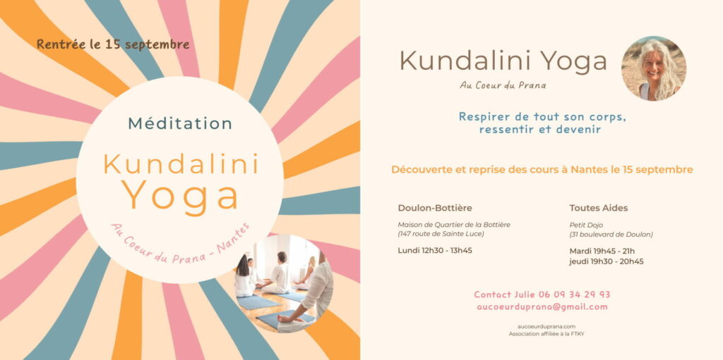 yoga - nantes - kundalini - au coeur du prana