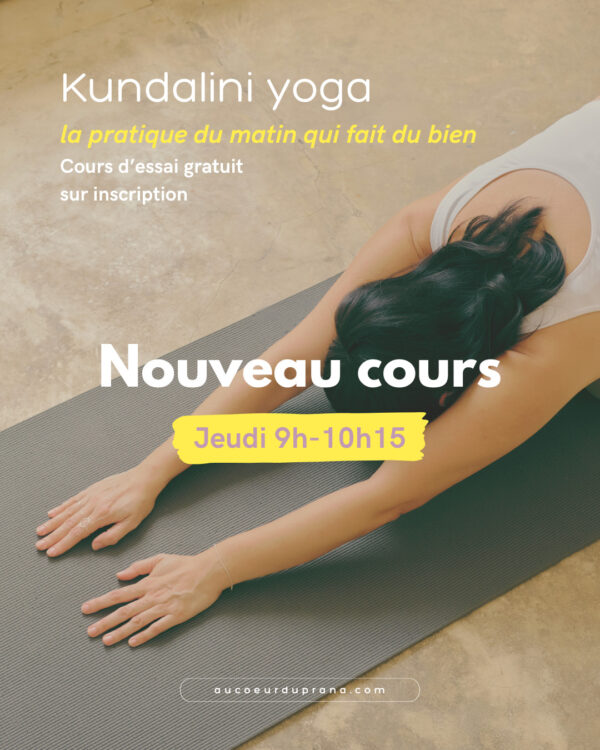 yoga - nantes - cours - au coeur du prana